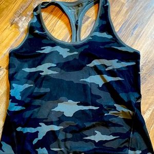 Camo athleta tank- like new. Just don’t wear it